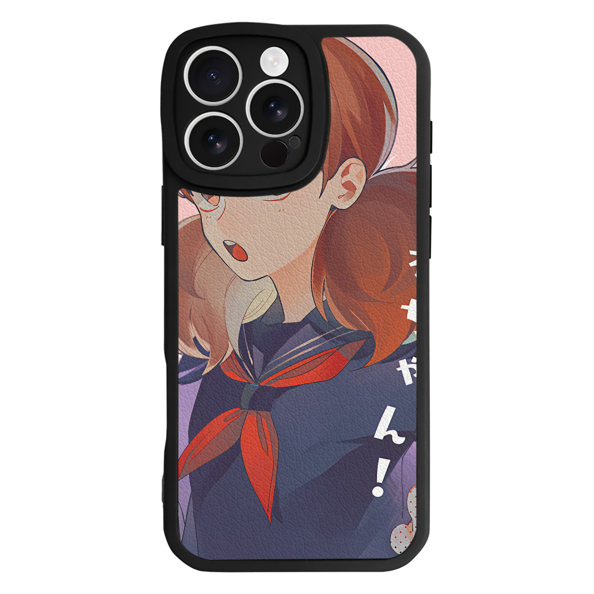 （画像用） ハイキュー!! Haikyu!! 【iPhone 16シリーズ対応】シリコンスマホケース（レザー調） 材質：シリコン